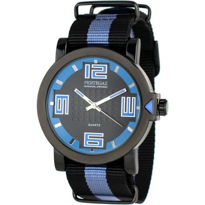Pertegaz Watches PDS-023-NA Heren Horloge 40MM 3ATM
