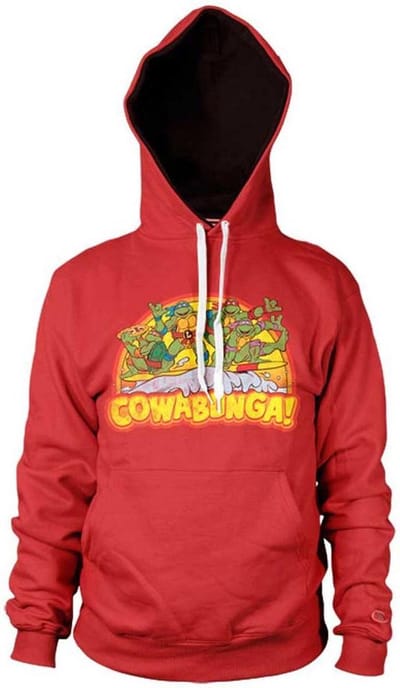 Teenage Mutant Ninja Turtles - Cowabunga Hoodie/trui - S - Rood