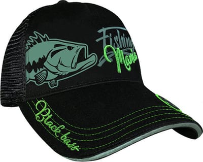 Hotspot Design Cap Bass Mania - Black - Pet - Groen
