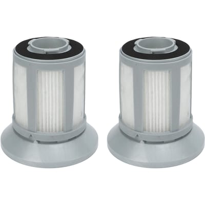 2Set 1613056 Vervangingsfilters Stofzuigerfilter Accessoire voor Bissell 1665 2156A 2715 Stofzuiger white
