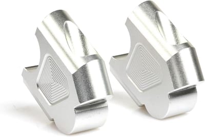 Stuurverhogers Motor - Stuurklemmen Motor - Comfortabel Rijden - Verstelbare Positie - 30mm Omhoog - Zilver