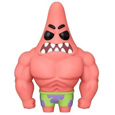 SpongeBob SquarePants Fry Cook Games Patrick vinyl figuur 1668 Funko Pop! meerkleurig