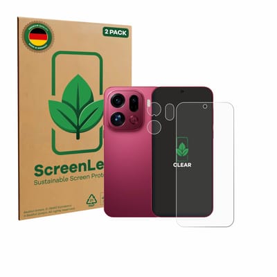 2 Stuks Screenprotector voor Oppo Find X9 Pro (Voor+Camera) - Hoogwaardige Beschermfolie transparant