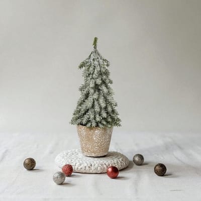 Micro Kerstboompje Type C - Kerstdecoratie - 20 cm hoog