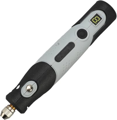 Elektrisch Graveergereedschap - Roterende Pen - Hout Glas Graveren - 5 Snelheden Instelbaar - 118 Delig - Zwart