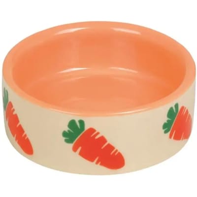 Keramische voerbak voor knaagdieren Nobby Pet Carrot
