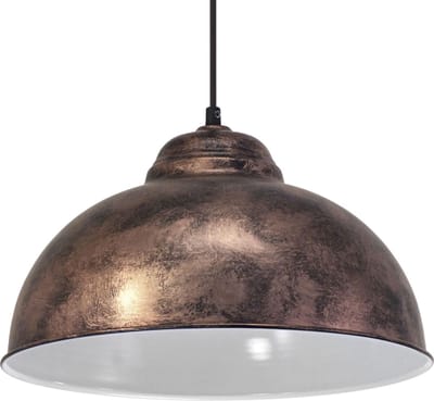 EGLO Vintage Truro 2 - Hanglamp - 1 Lichts - Ø370mm. - Koperkleurig