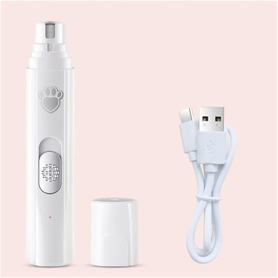 USB Oplaadbare Elektrische Nagelslijper Voor Honden En Katten Universele Nagelknipper Veilige Huisdierverzorging Nageltrimmer