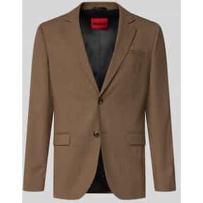Extra slim fit 2-knoops colbert met scheerwol, model 'Arti'