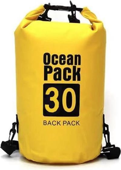 Nixnix® - Waterdichte Tas - Dry bag - 30L - Geel - Ocean Pack