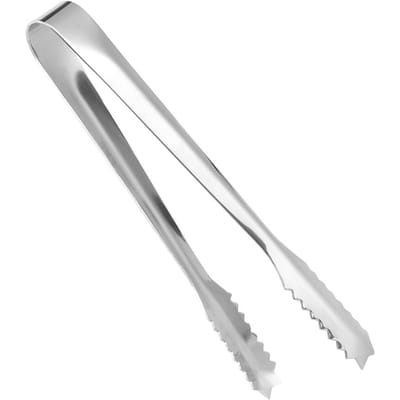 Roestvrij Staal Suiker IJs Gebak Suiker Kookclip Klem Salade BBQ Tang Bar Gereedschap Glans Zilver white