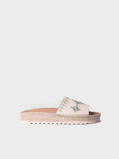 Platte sandalen in Ibiza-stijl | LILI