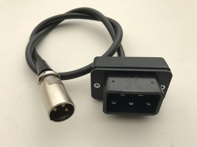 Kabeldeel Batterytester voor Cortina Ecomo / Bikkel / Venturelli (24 / 36 V)