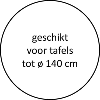Wicotex - Tafelzeil - Tafelkleed - Tulpen - Rond 160cm - Afneembaar - Afwasbaar