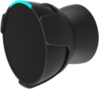 Houder voor Echo Pop, Stand en Wandmontage met Kabelbeheer, Geen Schroeven Vereist, Speaker Accessoires, Zwart, 1 Stuk - Ideaal voor Thuisgebruik en Organisatie