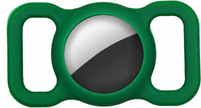 Hoesje geschikt voor AirTag - Huisdieren Halsband Hoesje voor AirTag - Groen