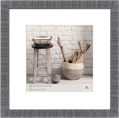Walther Home - Houten lijst - Fotoformaat 40x40 cm - Grijs