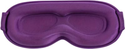 3D Slaapmasker-Oogmasker voor Mannen en Vrouwen – Lichtblokkerend, Neuspad, Comfortabel Slapen, Geschikt voor Kantoor - Paars