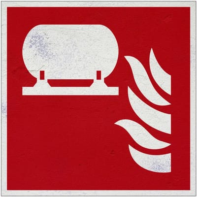 Vaste blusinstallatie bord – F012 | Forex Re materiaal | 10 x 10 cm