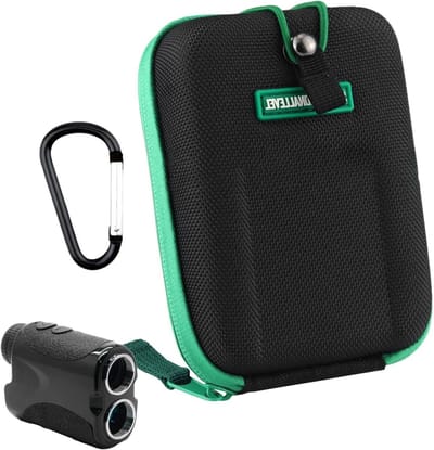 Afstandsmeter Koffer - Golf Opbergdoos - Bescherming Uitrusting - Waterdicht EVA Materiaal - 12.5 cm Lengte - Groen