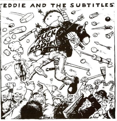 Eddie And The Subtitles - American Society (7" Single)