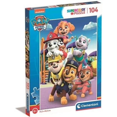Clementoni - Puzzel - 104 Stukjes - Paw Patrol - Puzzel Voor Kinderen - Supercolor