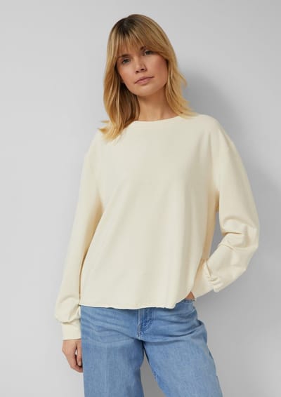 s.Oliver - female - Lichtgewicht sweatshirt in een ontspannen pasvorm