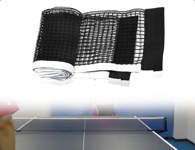 Duo Set Vervangnet voor Tafeltennis, Draagbaar Nylon Net voor Binnen en Buiten, Ideaal voor Sportliefhebbers en Competities