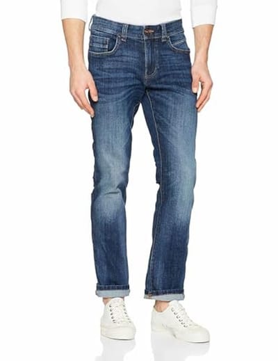 Heren Regular Fit Stretch Jeans Houston