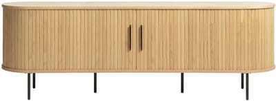 Tv-meubel Nola Naturel Eiken 180cm - Giga Living