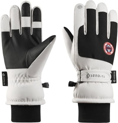 Livano Touchscreen Handschoenen - Winterhandschoen - Winter - Wit