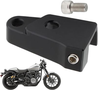 Motorfiets Schakelondersteuning - Schakelhulp Motor - Soepel Schakelen - Lichtgewicht Aluminium - 15 x 10 x 3 cm - Zwart