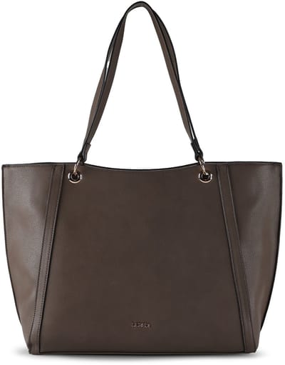L.CREDI Petrana Shopper Tas 44 cm - 18 L - dark taupe