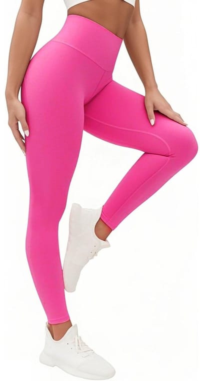 Dailygoods- Legging Dames Hoge Taille - Ademend - Sportbroek - Yoga - Katoen - Comfortabele Pasvorm - Yogaleggings