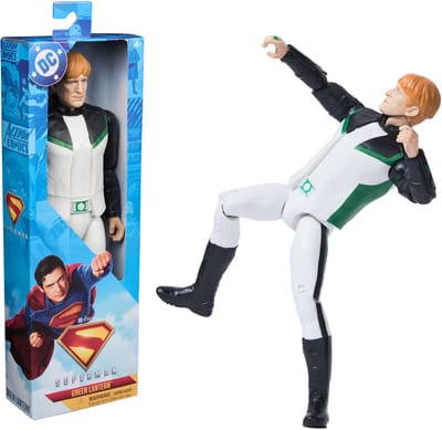 DC Comics, Superman Green Lantern superhelden actiefiguur van 30 cm, kinderspeelgoed, fantasiespel