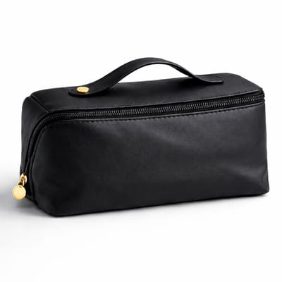 Luxe Toilettas Dames - Grote Cosmetic Organizer met Vakverdeling - Make-up Tas - Waterafstotend - Zwart