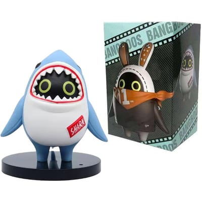 Jeu Zenless Zone Zero Modèle Bangboo EOUS Sharkboo Amillion Accessoires Anime Figurine en Caoutchouc Souple PVC Décoration Jouets Poupée Cadeaux