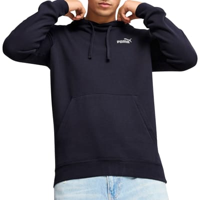 PUMA ESS Small No. 1 Logo Hoodie FL Unisex Trui - New Navy