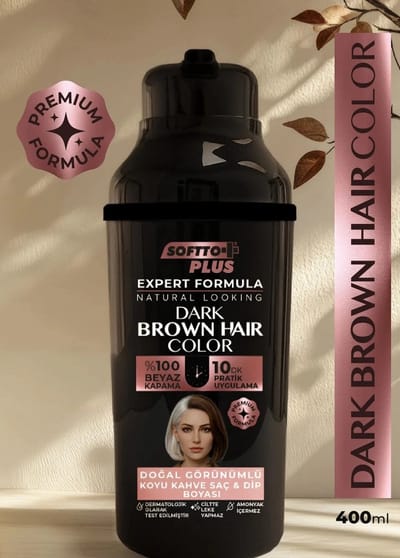 Softto Plus New Formula Expert Woman Dark Brown Hair Color 400ml