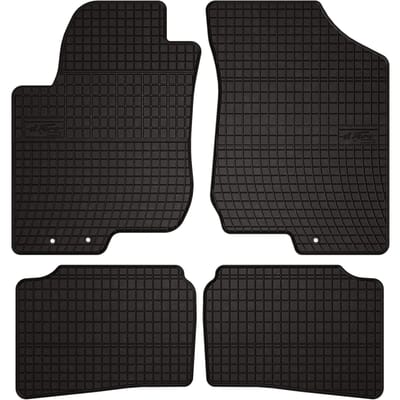 Wielganizator SolidPRO Serie - Rubber Automatten - Kia Cee'd I - Zwart - Perfecte Pasvorm