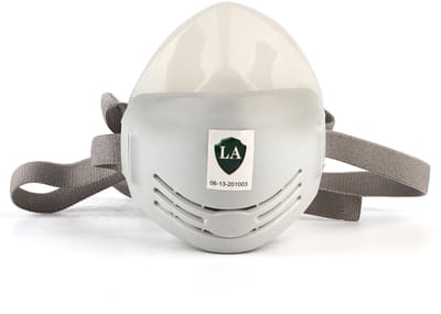 Allecto - Antistofmasker - Gasmasker voor Lasser - Bescherming tegen Stof en Chemicaliën - Compact formaat - Veilige Filter - Geschikt voor Verfspu...