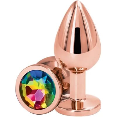 NS Novelties - Rear Assets Rose Gold M - Anal Toys Buttplugs Meerkleurig