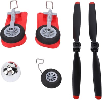 Complete Landing Gear en Propellers Set voor WLTOYS XK A300 RC Vliegtuig - Wielen, Onderdelen en Accessoires voor Optimale Prestaties