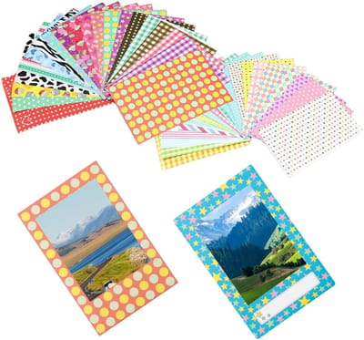 Foto Stickers - Randstickers Film - Plakboek Decoratie - 60 Stuks - Meerkleurig