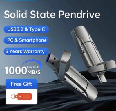 Super Krachtige 1000 Mb/s Pen Drive Usb 3.2 Gen 2 Type C Flash Drive 1Tb Pendrive Voor Pc Smartphone Laptop Tablet Super Snel
