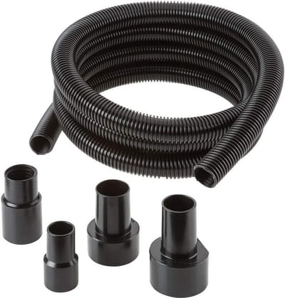 Gereedschapsslang Set - Stofafzuiging Kit - Werkplaats Schoonhouden - Universele Aansluiting - Standaard Lengte - Grijs