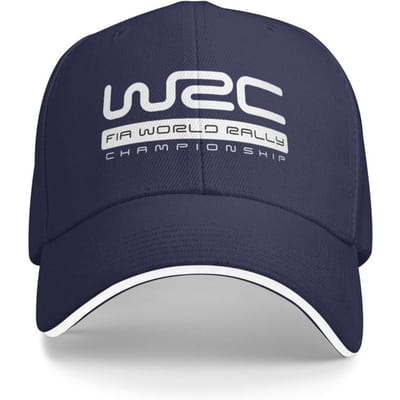 Wrc Wereld Rally Kampioenschap Print Baseballpet Unisex Zomer Sport Zonbeschermer Bucket Hat Ademende Sandwich Hoeden Papa Hoed Adjustable blue