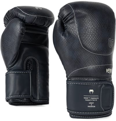 Venum Impact Evo Scales Bokshandschoenen Midnight Blue - 10 OZ