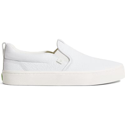 Cariuma Slip-on White Premium Leather Sneaker Maat: 40.5 | Sneakers Outlet | Unisex | Wit