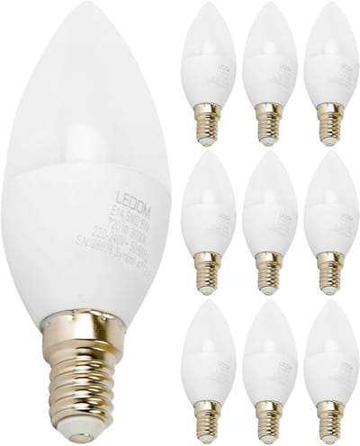 LED line LITE LED Kaarslamp C37 E14 - 8W (vervangt 60W) - 720lm - Ø37mm - 230V - Energiezuinig - 10 stuks